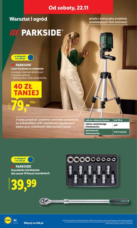 Lidl - gazetka promocyjna Katalog od poniedziałku 17.11 do soboty 22.11 - strona 60