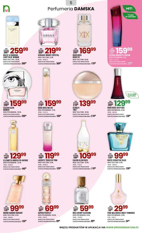 Drogerie Natura - gazetka promocyjna Gazetka od poniedziałku 10.11 do środy 26.11 - strona 5