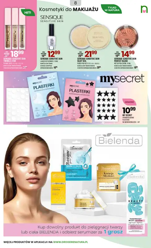 Drogerie Natura - gazetka promocyjna Gazetka od poniedziałku 10.11 do środy 26.11 - strona 8