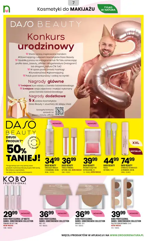 Drogerie Natura - gazetka promocyjna Gazetka od poniedziałku 10.11 do środy 26.11 - strona 7