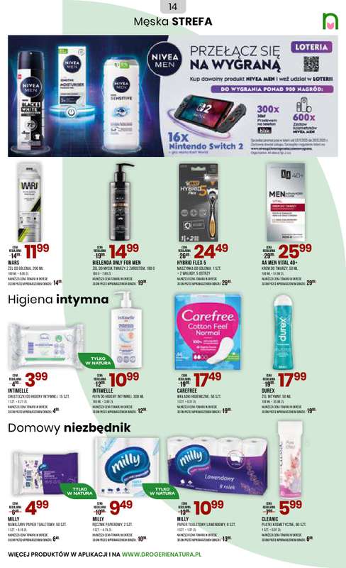 Drogerie Natura - gazetka promocyjna Gazetka od poniedziałku 10.11 do środy 26.11 - strona 14
