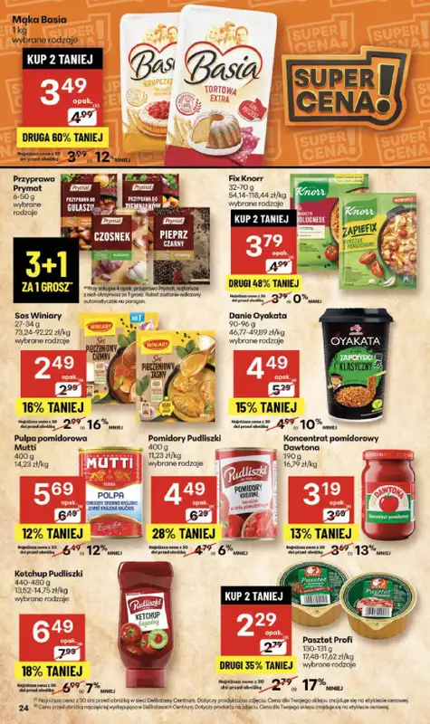Delikatesy Centrum - gazetka promocyjna Gazetka  do środy 19.11 - strona 24