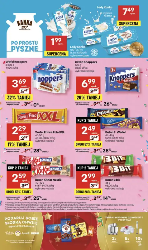 Delikatesy Centrum - gazetka promocyjna Gazetka  do środy 19.11 - strona 29
