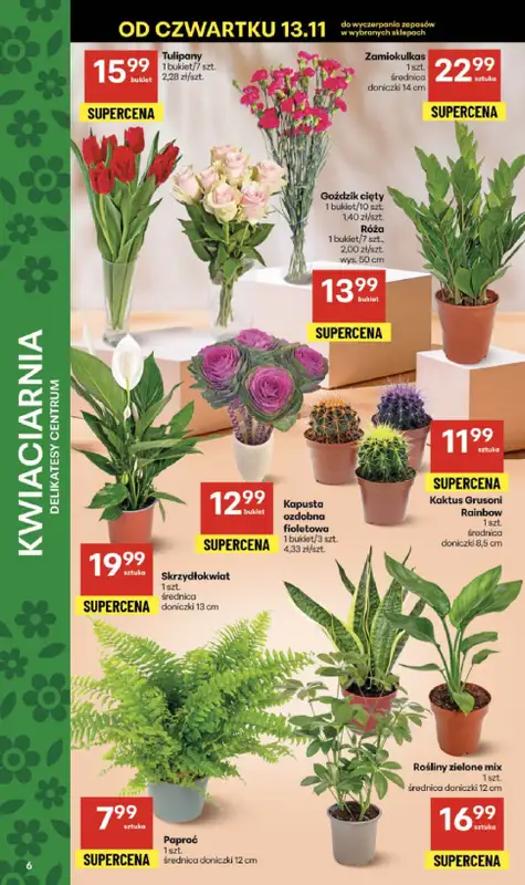 Delikatesy Centrum - gazetka promocyjna Gazetka  do środy 19.11 - strona 6