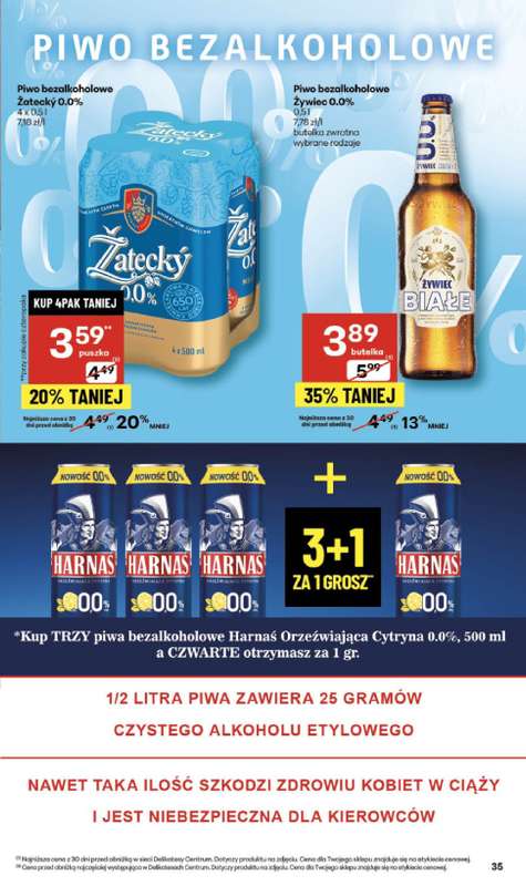 Delikatesy Centrum - gazetka promocyjna Gazetka  do środy 19.11 - strona 35