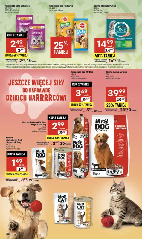 Delikatesy Centrum - gazetka promocyjna Gazetka  do środy 19.11 - strona 38