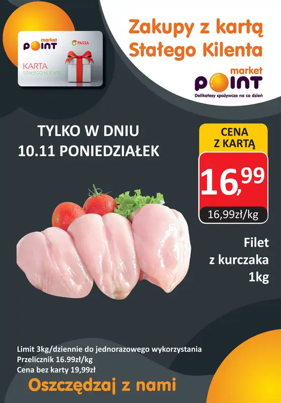 Market Point - gazetka promocyjna Hity cenowe od poniedziałku 10.11 do poniedziałku 10.11