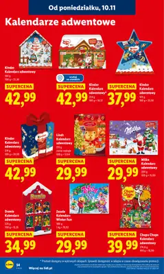Lidl - gazetka promocyjna Oferta od poniedziałku od poniedziałku 10.11 do środy 12.11 - strona 54