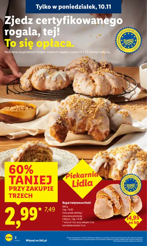 Lidl - gazetka promocyjna Oferta od poniedziałku od poniedziałku 10.11 do środy 12.11 - strona 2