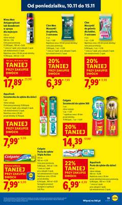 Lidl - gazetka promocyjna Oferta od poniedziałku od poniedziałku 10.11 do środy 12.11 - strona 35