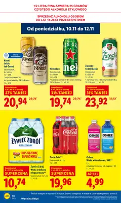 Lidl - gazetka promocyjna Oferta od poniedziałku od poniedziałku 10.11 do środy 12.11 - strona 32
