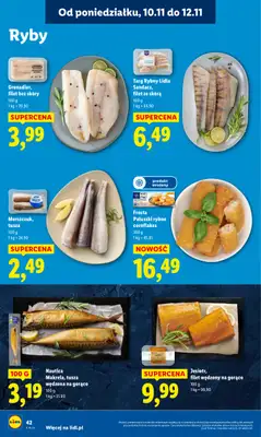 Lidl - gazetka promocyjna Oferta od poniedziałku od poniedziałku 10.11 do środy 12.11 - strona 42