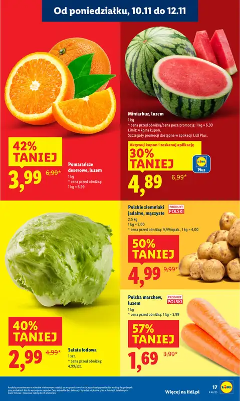 Lidl - gazetka promocyjna Oferta od poniedziałku od poniedziałku 10.11 do środy 12.11 - strona 17