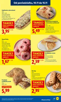 Lidl - gazetka promocyjna Oferta od poniedziałku od poniedziałku 10.11 do środy 12.11 - strona 37