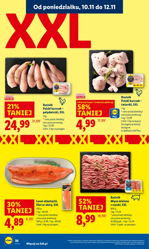 Lidl - gazetka promocyjna Oferta od poniedziałku od poniedziałku 10.11 do środy 12.11 - strona 20