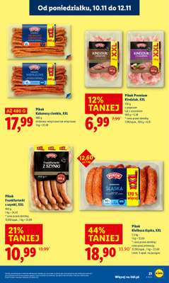 Lidl - gazetka promocyjna Oferta od poniedziałku od poniedziałku 10.11 do środy 12.11 - strona 21