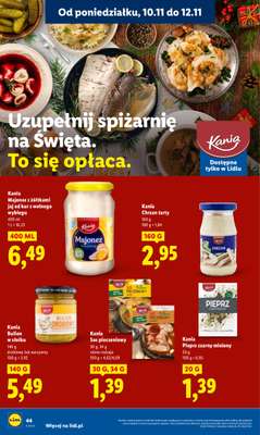 Lidl - gazetka promocyjna Oferta od poniedziałku od poniedziałku 10.11 do środy 12.11 - strona 44