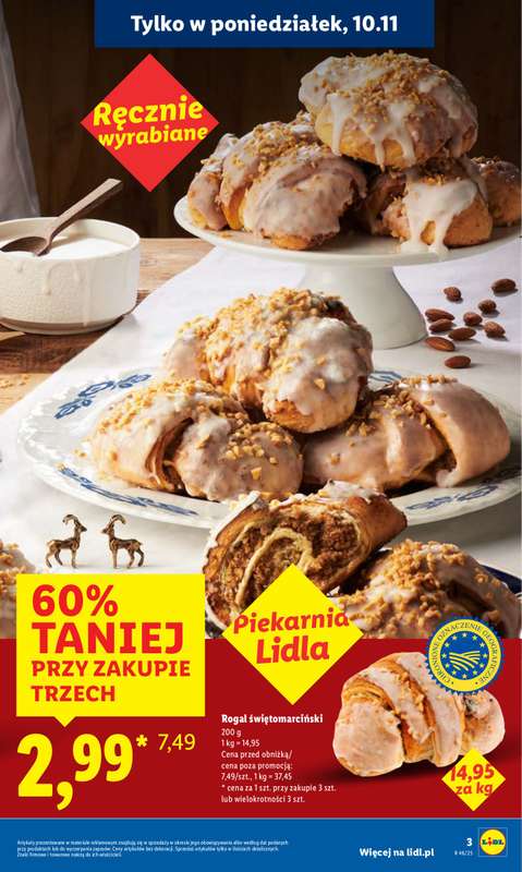 Lidl - gazetka promocyjna Oferta od poniedziałku od poniedziałku 10.11 do środy 12.11 - strona 3