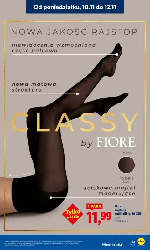 Lidl - gazetka promocyjna Oferta od poniedziałku od poniedziałku 10.11 do środy 12.11 - strona 65