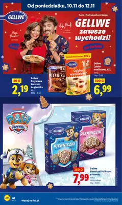 Lidl - gazetka promocyjna Oferta od poniedziałku od poniedziałku 10.11 do środy 12.11 - strona 62