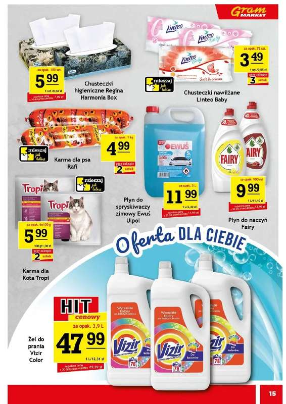 Gram Market - gazetka promocyjna Gazetka od środy 12.11 do wtorku 18.11 - strona 15