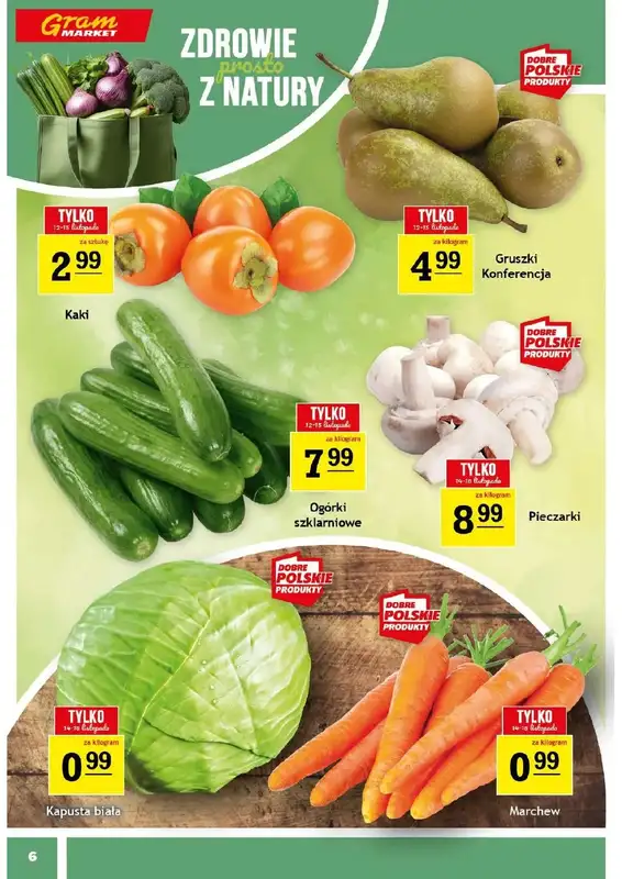 Gram Market - gazetka promocyjna Gazetka od środy 12.11 do wtorku 18.11 - strona 6