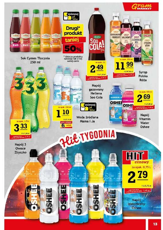 Gram Market - gazetka promocyjna Gazetka  do wtorku 18.11 - strona 13