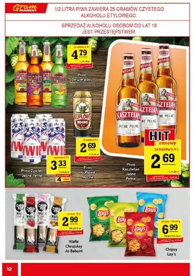 Gram Market - gazetka promocyjna Gazetka od środy 12.11 do wtorku 18.11 - strona 12