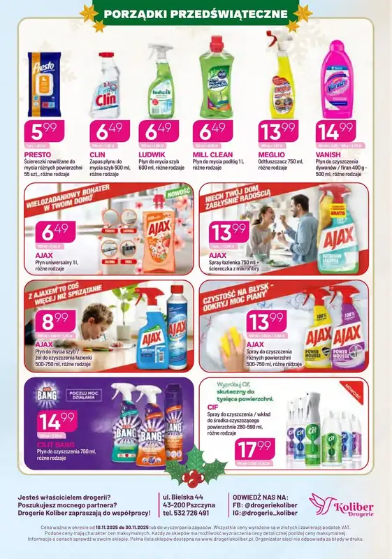 Drogerie Koliber - gazetka promocyjna Gazetka od poniedziałku 10.11 do niedzieli 30.11 - strona 8