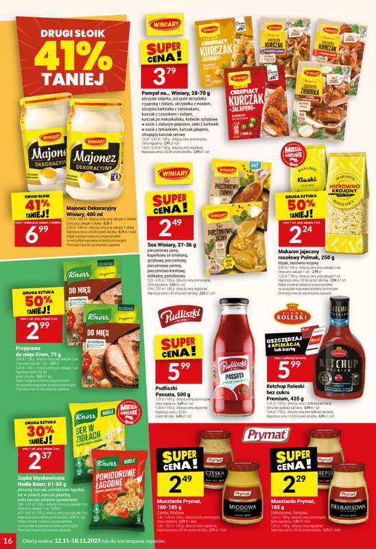 Twój Market - gazetka promocyjna Gazetka od środy 12.11 do wtorku 18.11 - strona 16