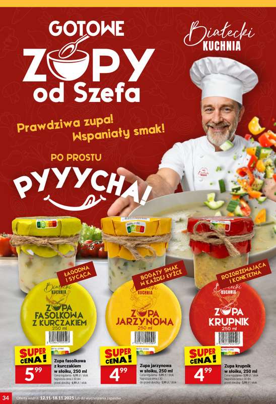Twój Market - gazetka promocyjna Gazetka od środy 12.11 do wtorku 18.11 - strona 34