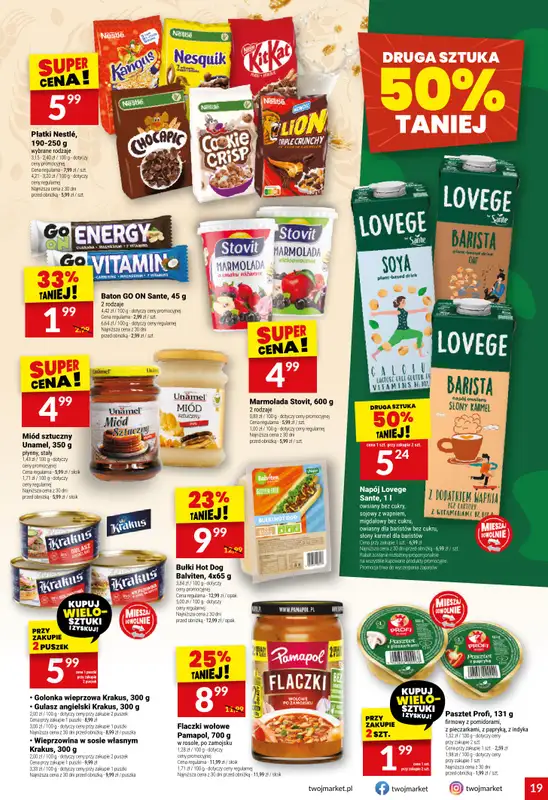 Twój Market - gazetka promocyjna Gazetka od środy 12.11 do wtorku 18.11 - strona 19