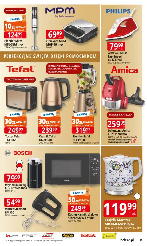 Leclerc - gazetka promocyjna Oferta E.Leclerc od środy 12.11 do niedzieli 07.12 - strona 12