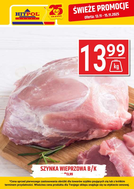 Hitpol - gazetka promocyjna Świeże promocje! od czwartku 13.11 do soboty 15.11 - strona 2