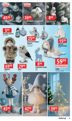 Leclerc - gazetka promocyjna Oferta E.Leclerc od środy 12.11 do niedzieli 07.12 - strona 9