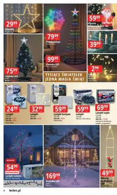 Leclerc - gazetka promocyjna Oferta E.Leclerc od środy 12.11 do niedzieli 07.12 - strona 4