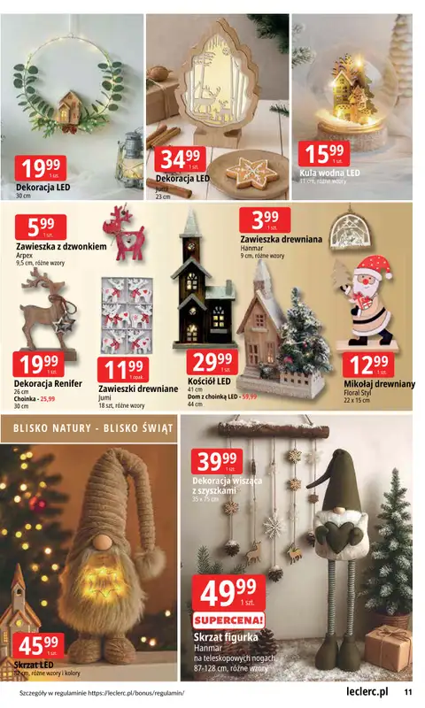 Leclerc - gazetka promocyjna Oferta E.Leclerc od środy 12.11 do niedzieli 07.12 - strona 11