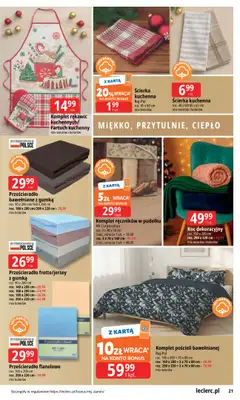 Leclerc - gazetka promocyjna Oferta E.Leclerc od środy 12.11 do niedzieli 07.12 - strona 21