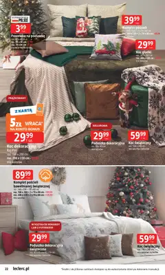 Leclerc - gazetka promocyjna Oferta E.Leclerc od środy 12.11 do niedzieli 07.12 - strona 22