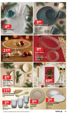 Leclerc - gazetka promocyjna Oferta E.Leclerc od środy 12.11 do niedzieli 07.12 - strona 15
