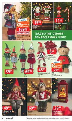 Leclerc - gazetka promocyjna Oferta E.Leclerc od środy 12.11 do niedzieli 07.12 - strona 6