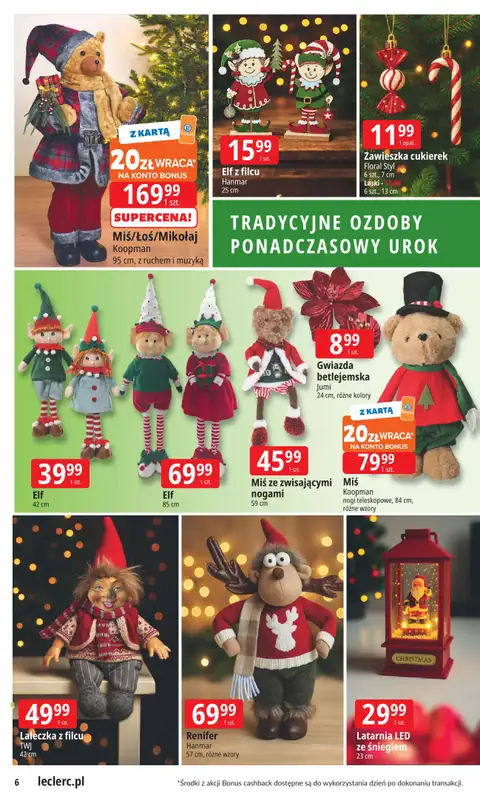 Leclerc - gazetka promocyjna Oferta E.Leclerc od środy 12.11 do niedzieli 07.12 - strona 6