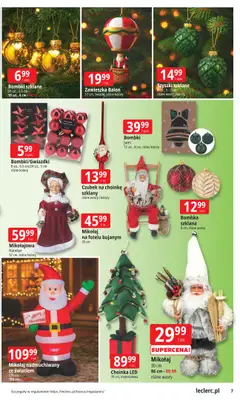 Leclerc - gazetka promocyjna Oferta E.Leclerc od środy 12.11 do niedzieli 07.12 - strona 7