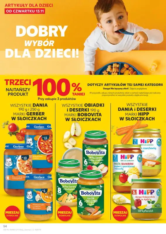 Kaufland - gazetka promocyjna Oferta Kaufland od czwartku 13.11 do środy 19.11 - strona 54