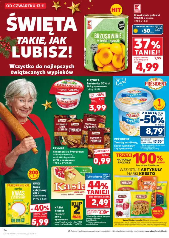 Kaufland - gazetka promocyjna Oferta Kaufland od czwartku 13.11 do środy 19.11 - strona 36