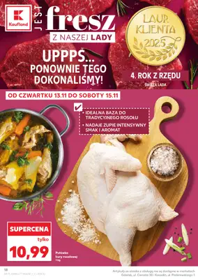 Kaufland - gazetka promocyjna Oferta Kaufland od czwartku 13.11 do środy 19.11 - strona 18