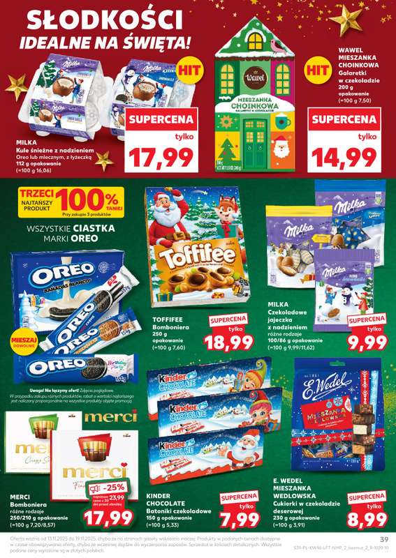 Kaufland - gazetka promocyjna Oferta Kaufland od czwartku 13.11 do środy 19.11 - strona 39