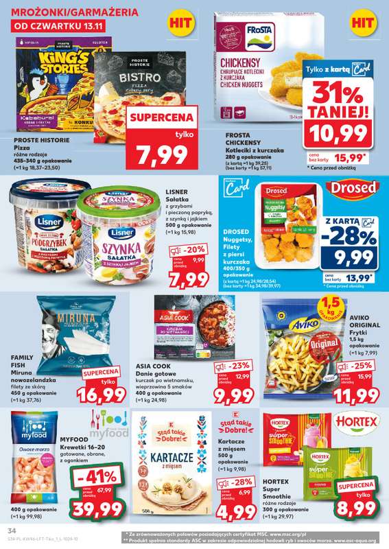 Kaufland - gazetka promocyjna Oferta Kaufland od czwartku 13.11 do środy 19.11 - strona 34