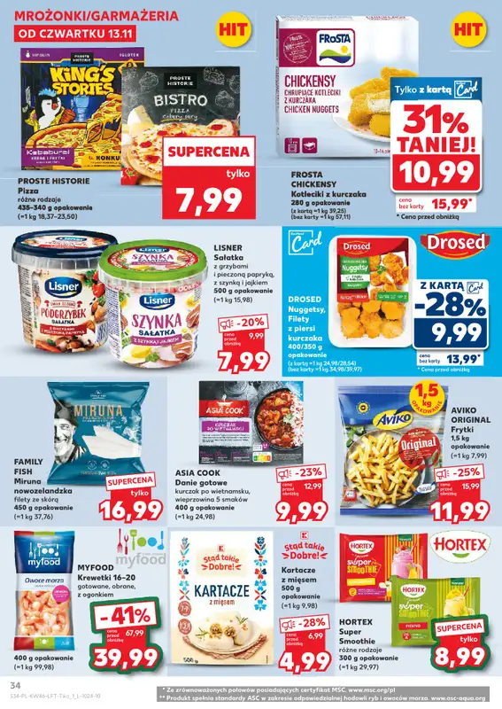 Kaufland - gazetka promocyjna Oferta Kaufland od czwartku 13.11 do środy 19.11 - strona 34