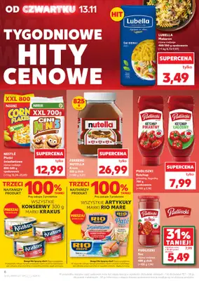 Kaufland - gazetka promocyjna Oferta Kaufland od czwartku 13.11 do środy 19.11 - strona 6